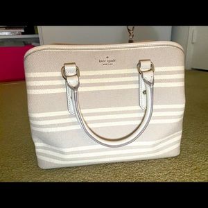 Kate Spade canvas crossbody bag